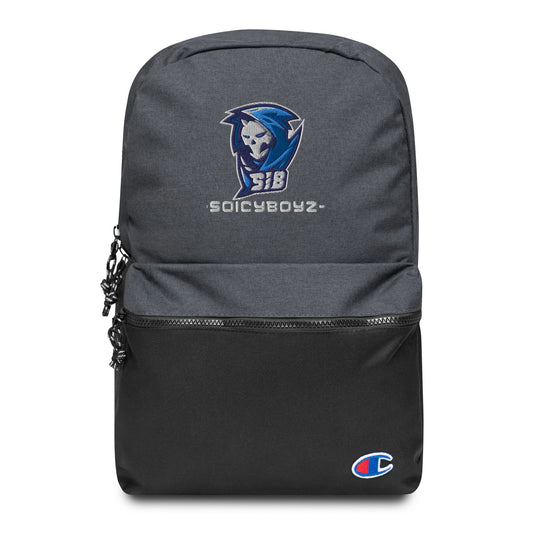Embroidered Champion Backpack Collab